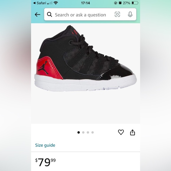 Nike Air Jordan Max Aura toddler shoes - Picture 6 of 6